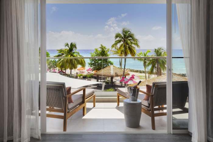 Views of Barbados from your future room at O2 Beach Club & Spa